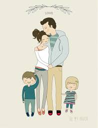 Wordpress Hiba Family Drawing Family Cartoon Family Illustration