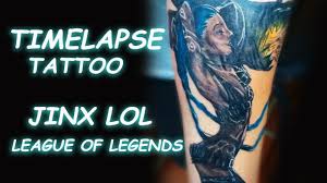 Tattoo Jinx League Of Legends Timelapse Lol Youtube Especially in the early game it can be hard, however in late you can easily spam q and w. tattoo jinx league of legends timelapse lol