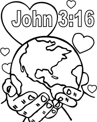 Just click on any of the coloring pages below to get instant access to the printable pdf version. John 3 16 Coloring Pages Coloring Home