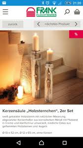 Holzstander Deko Holzsterne Laternen Holz