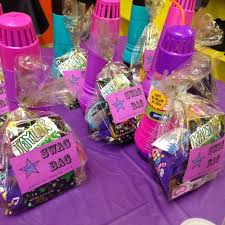 Birthday Party Goodie Bags The Brighter Writer Kalynn S 4th Birthday Rock Star Party Rock Star Birthday Rock Star Party Favors