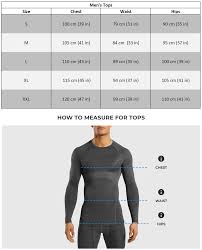 mens size guide gymshark