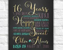 Fun Things To Do For Your 16th Birthday With Friends Sweet Sixteen 16th Birthday Gift Gift For Best Friend Etsy 16th Birthday Gifts Birthday Gifts For Teens Birthday Gifts For Best Friend