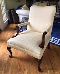 Comfortable And Versatile Pale Gold Martha Washington Accent Etsy Fine Furniture Accent Chairs Chair