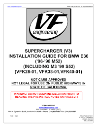 Publications original from bmw ag. Bmw M3 E36 Installation Guide Manualzz