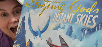Sleeping Gods: Distant Skies Solo Board Game Review
