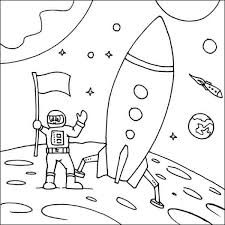 We may earn commission on some of the items you choose to buy. A Kids Drawing Of Astronaut And His Space Shuttle Coloring Page Download Print Online Coloring Pages For Free Color Nimbus