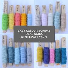 Baby Colour Scheme Ideas Using Stylecraft Yarns Special Dk