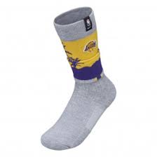 Los angeles lakers city edition on court crew sock. Nike Nba Crew Los Angeles Lakers Courtside Socks Grey Amarillo Los Angeles Lakers West Nba Nba Teams Grosbasket