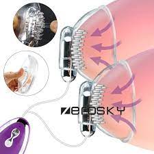 Electric Vacuum Pump Nipple Sucker Clit Breast Enhancer Teat Suck  Enlargement | eBay