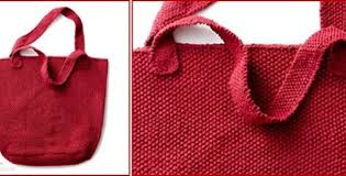 Looking for a good deal on knit bag? Sturdy Knitted Market Tote Free Knitting Pattern