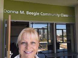 Had a fun time visiting the Portland State University Community classrooms  that were named in my honor.