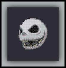 Free Jack Skellington Cross Stitch Pattern The Nightmare Before Christmas Cross Stitch Patterns Cross Stitch Stitch Patterns