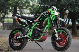 Kalian offroader penggila gasruk tanah, berikut nih tips custom modifikasi motor klx 230 standar, yang kang bro fahmi ubah tampilannya, jadi lebih racing loo. Konsep Modifikasi Kawasaki Klx Supermoto Fur Android Apk Herunterladen