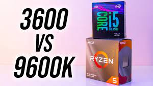 This is an average score out of 10 left by our most trusted members. Amd Ryzen 5 3600 Vs Intel I5 9600k Cpu Comparison Youtube