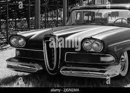 Image result for Black 1958 Edsel