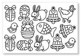 coloriage de stickers paques t ball