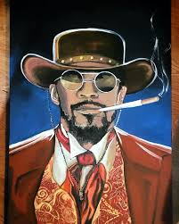 The second of 2 huge commission paintings for Eric Bouchard and the fourth  of my Joker acrylic series Acrylic