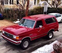 Image result for Currant Red 1991 Bronco