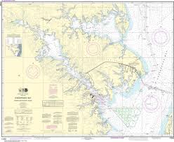 Noaa Nautical Chart 12282 Chesapeake Bay Severn And Magothy Rivers