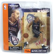 His net worth, accomplishments and earnings over the years as well as details of his marriage and family. Jason Kidd New Jersey Nets Series 1 Mcfarlane Sportspic
