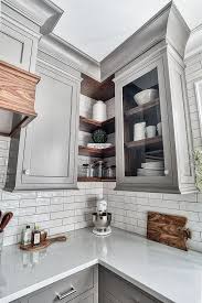 Their drawers are super fine, offering users easy storage to speed up and increase cooking efficiency. 25 Ways To Style Grey Kitchen Cabinets