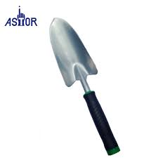 Selection of carpentry tools in brown leather belt. Names Of Gardening Tools Set