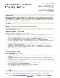 They are distinct and must emphasize elements such as research works, publications when writing an academic cv, this format should be followed. Academic Coordinator Resume Samples Qwikresume