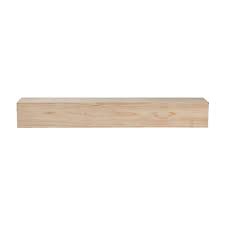 Standard & custom sizes available over 10 shelf designs. Pearl Mantels Lexington Mantel Shelf 60 In Wood Natural Lowe S Canada