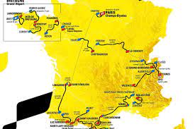 La carte détaillée du parcours du tour de france 2021 a été dévoilée dimanche 1er novembre. Le Tour De France Passera Par Saulnieres