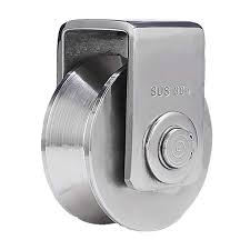 Set up business website and email 3. Wheels Ningwang 2 Inch V Type Pulley Roller 304 Steel Sliding Gate Roller Wheel Bearing For Material Handling And Moving Material Handling Products