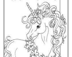 Fairy Unicorn Printable Coloring Page Digital Download Fantasy Unicorn Fairy Original Art Page To Embellish For Girls Room Malvorlage Einhorn Malvorlagen Pferde Einhorn Zeichnen
