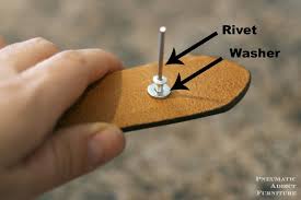 How To Rivet Wood And Or Leather Wood Leather Leather Craft