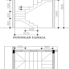 Selain itu, tipe tangga ini juga membuat rumah terlihat lapang. 1