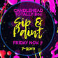 Totally 80s Sip and Paint **CANDLEHEAD EXCLUSIVE..... event in Oak Park, IL