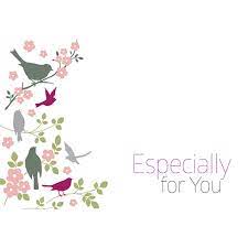 You can cut floral foam into any shape you want. Especially For You Birds Flowers Small Flower Cards Message Cards