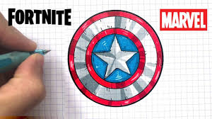 Prix attractifs et livraison rapide. Tuto Dessin Bouclier Captain America Fortnite Youtube