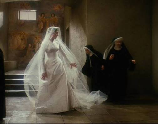 The Sound of Music. 1965. The wedding scene of all our dreams. This still  gives me chills. Everything about it but especially the nuns singing “how  do you solve a problem like