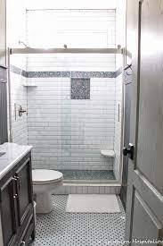 This minimal, rustic bathroom makes the best out of the least amount of decor possible, with a wooden ladder for the towels, a concrete floor, and open wood vanity. Guest Bathroom Renovation Southern Hospitality