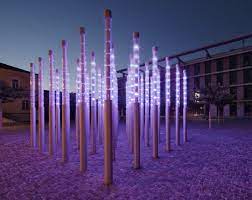 Hess Gmbh Licht Form Company Newsroom Reference Light Art In Landshut Landscape Lighting Design Outdoor Lighting Design Fountain Lights
