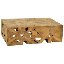 Dovetail Block Teak Root Coffee Table Coffee Table Coffee Table Furniture Handmade Furniture