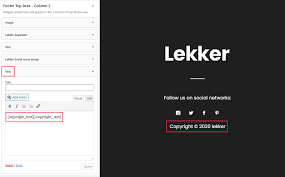 Html entities were described in the previous chapter. Add A Copyright Date To The Wordpress Footer Qode Interactive