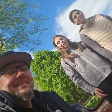 Someone is enjoying the warm weather