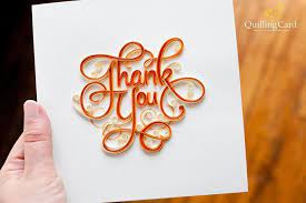 Make sure this fits by entering your model number.; Thank You Card Paper Quilling Cards Paper Quilling Designs Quilling Designs
