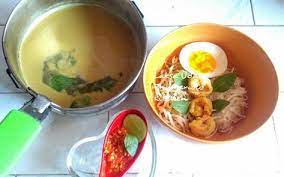 Resep Laksa Udang Dan Telur Oleh Rhymerwid Kitchen Recipe Laksa Food Breakfast