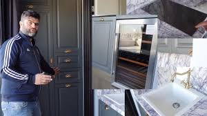 Lake mutfak dolabı,beyaz ve koyu gri renk uygulama yapılmaktadır.lake boya kullanımında olmazsa olma. Lake Mutfak Gri Mutfak Modelleri Carera Mermer Cuantry Mutfak Modeli Lake Hafele Kulp Gold Kulp Youtube