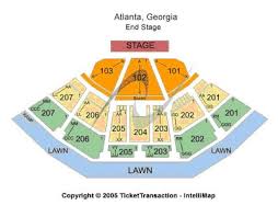 Atlanta Event Tickets Aarons Amphitheatre Seating Chart