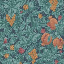 Check spelling or type a new query. Vines Of Pomona By Cole Son Burnt Orange Teal On Petrol Stillorgan Decor