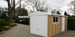 A preengineered structure is a garage or house addition that is manufactured in a factory, then transported and installed at your location, either whole or in sections. Lidget Compton Sectional Concrete Garages Sheds