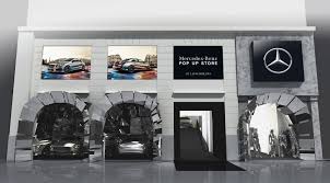 Mercedes Benz Lance Le Premier Pop Up Store A Paris Pop Up Store Pop Up Mercedes